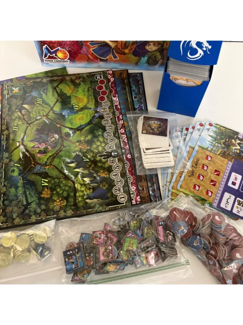 12 Realms Board Game Mage Company Party Fantasy Adventure 1-6 Players Ages 11+